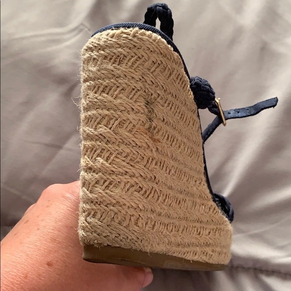 ✅4x Host Pick✅ Steve Madden Open Toe Wedges, Size 7.5 - Picture 6 of 8